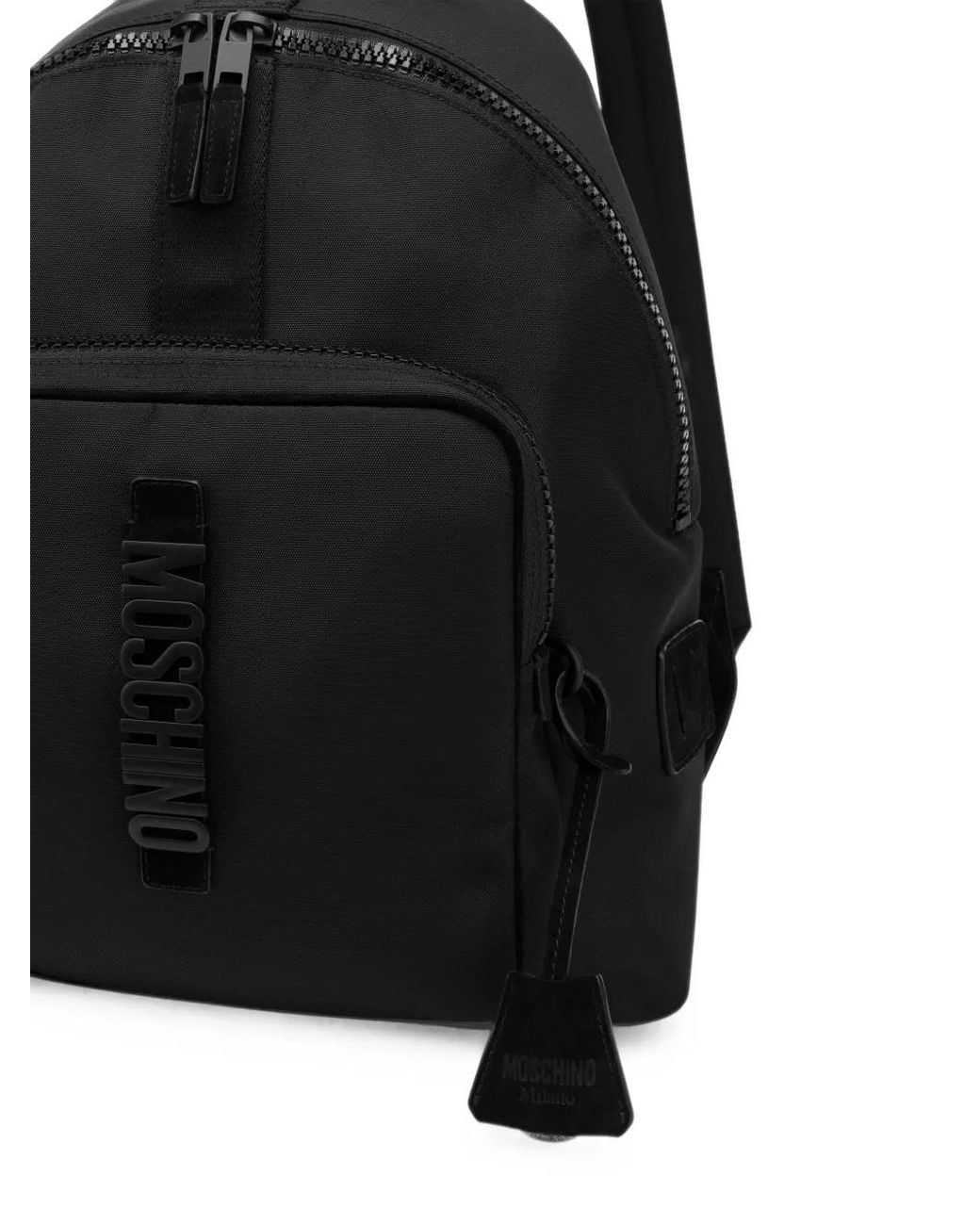 Moschino Rucksack Mit Logo in Black für Herren