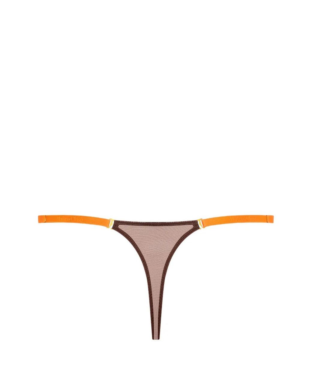 Maison Close Natural Corps À Corps Mesh Thong