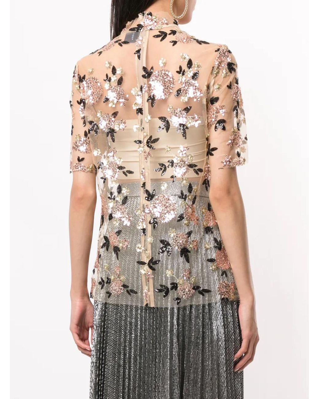 Macgraw Multicolor Oberteil Mit Sheer-Effekt