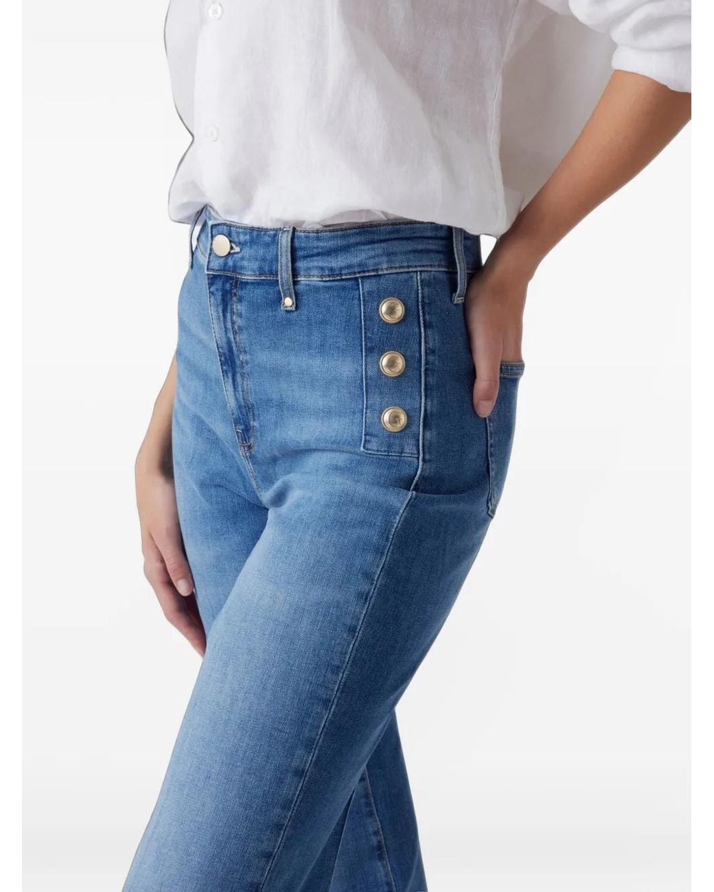 Guess Blue New Faye Chino Jeans