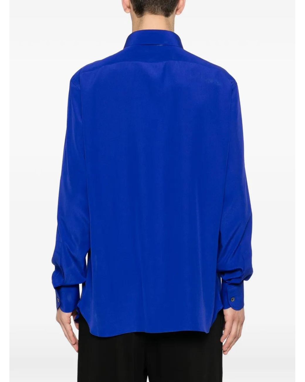 Tom Ford Blue Long-Sleeve Shirt for men