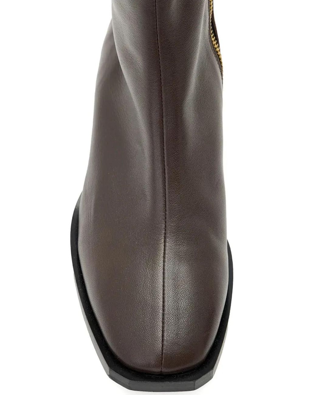 AllSaints Brown 48Mm Avril Leather Ankle Boots