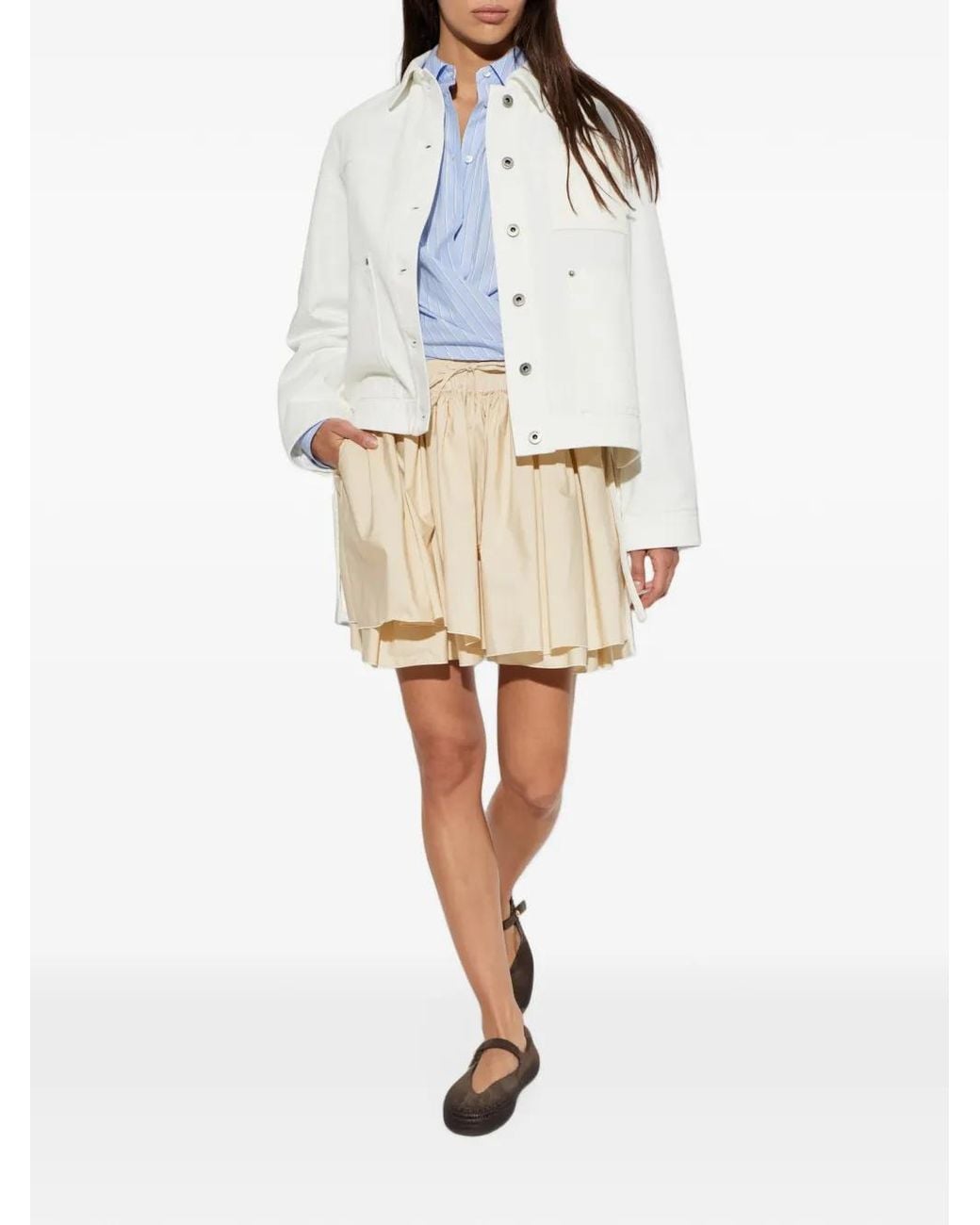 Loewe White Workwear Jacket