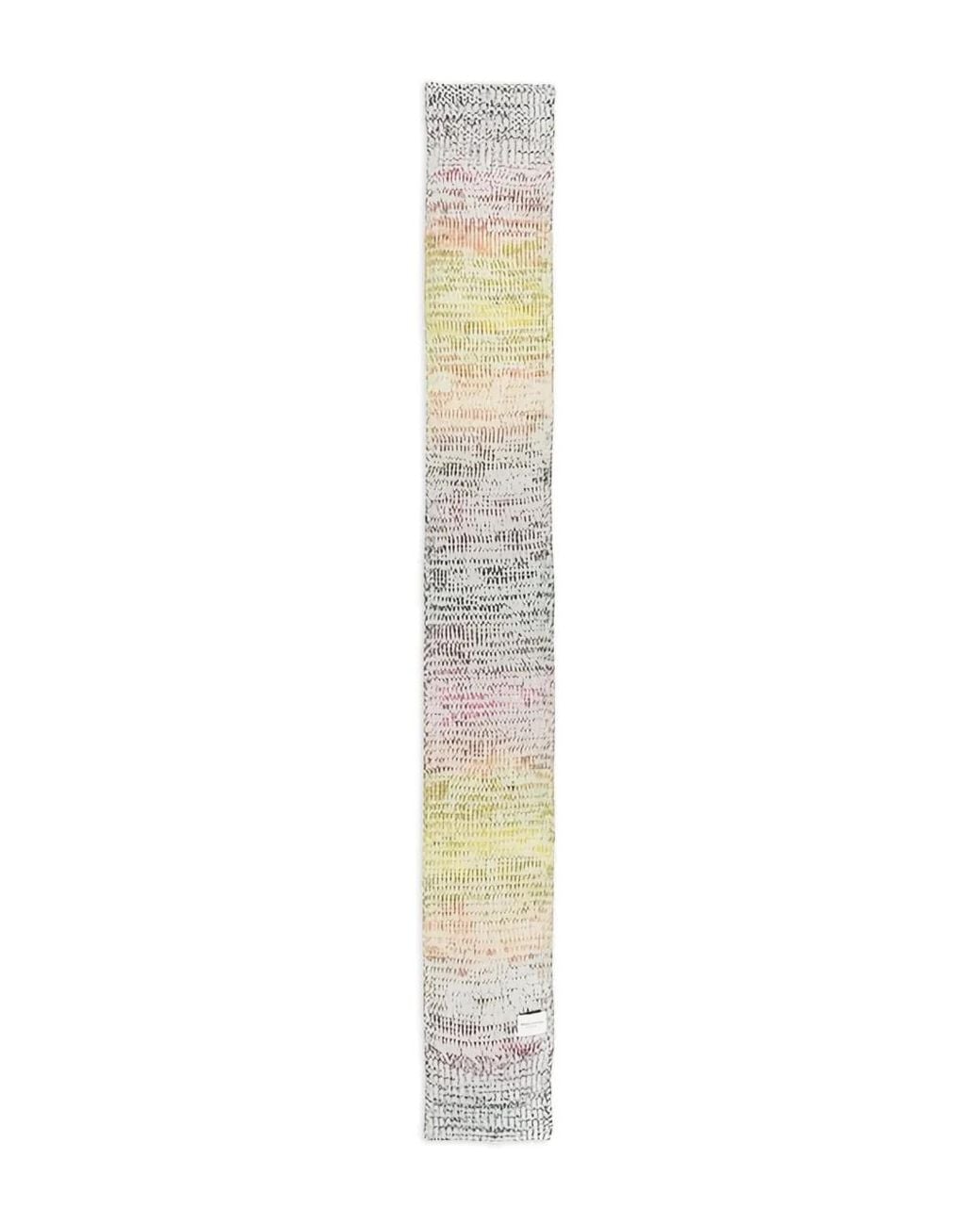 Marc O' Polo White Knitted Scarf