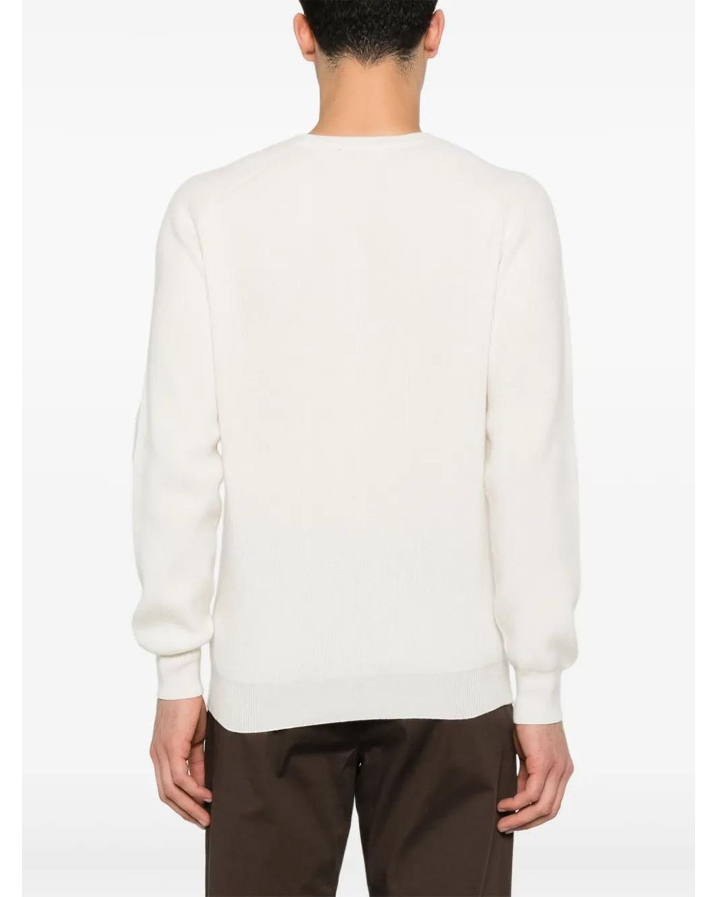 Pull En Cachemire Bruno Manetti pour homme en coloris White