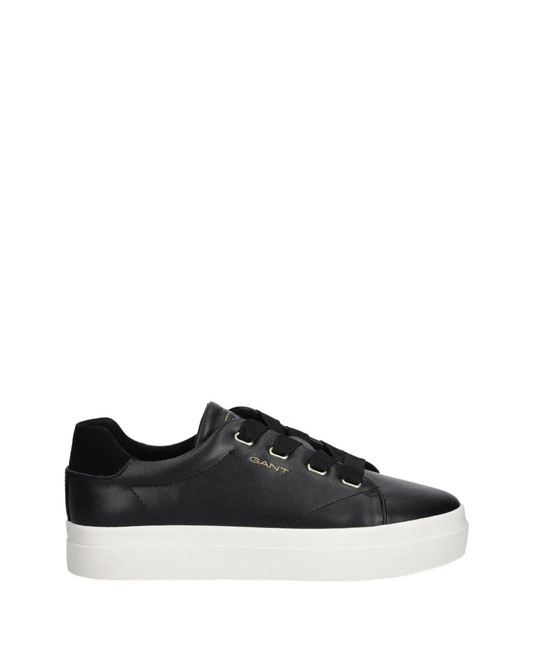 Gant Black Avona Ribbon Lace-Up Sneakers