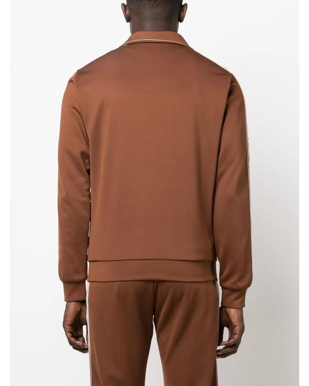 Casablanca Brown Zip Jacket for men