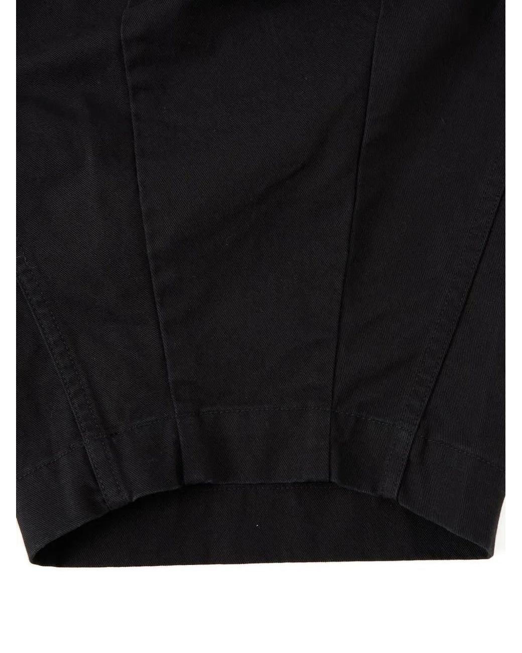 Needles Black Pleated Palazzo Pants