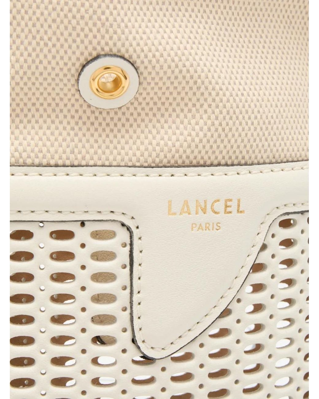 Lancel Metallic Funny Fish Pouch
