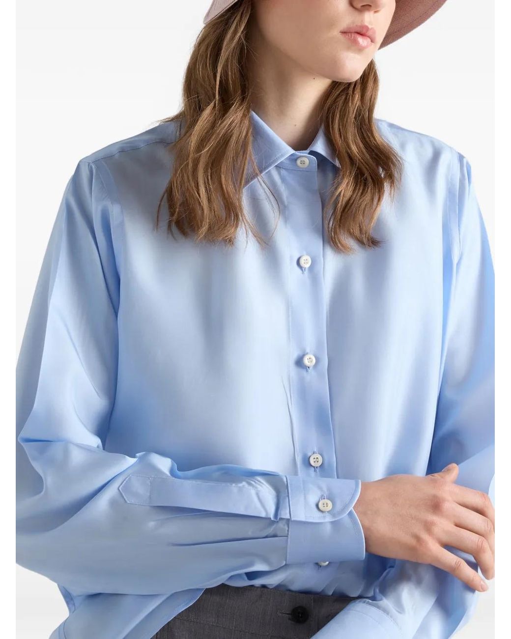 Camicia di Prada in Blue