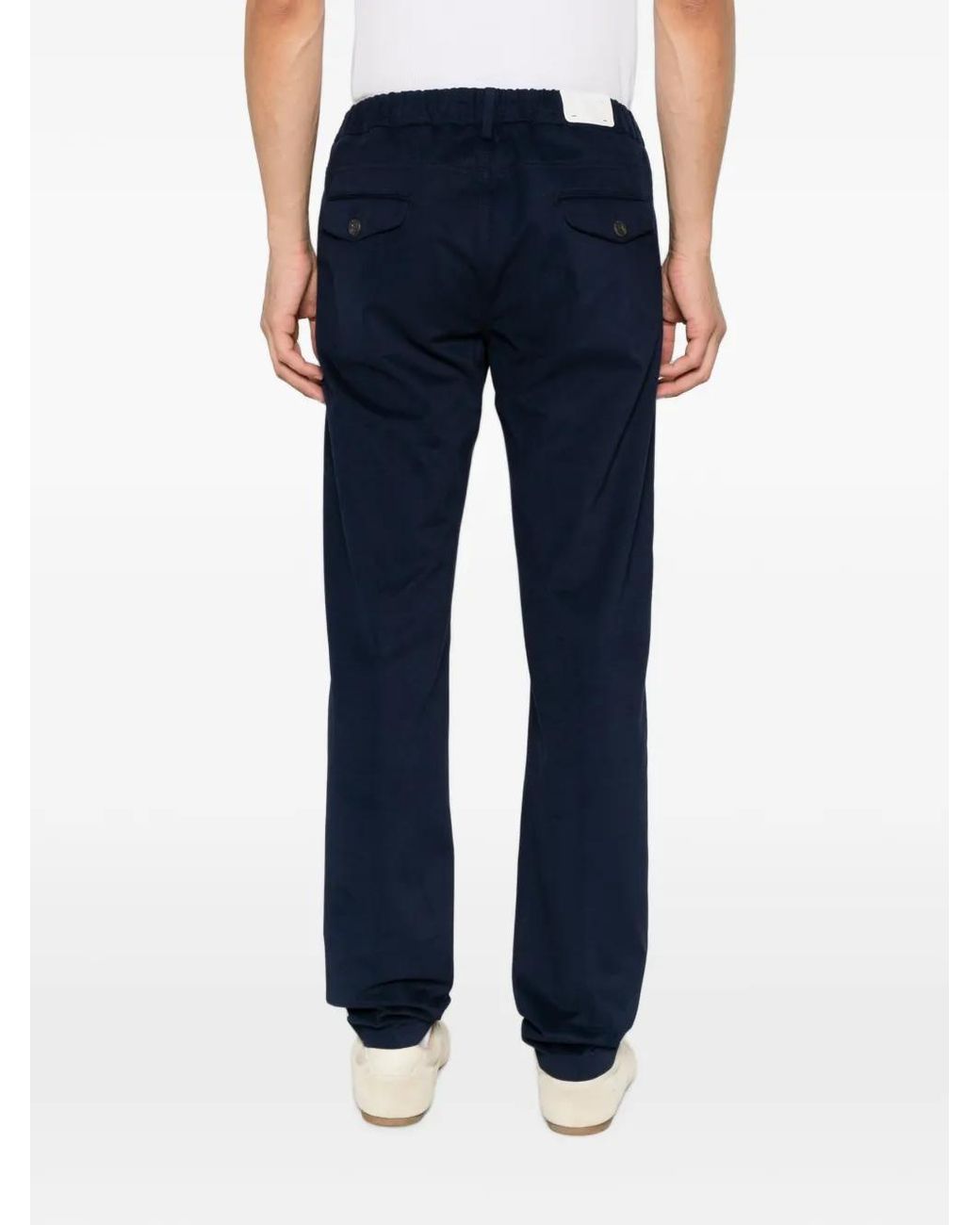 Eleventy Blue Pantalon À Lien De Resserrage for men