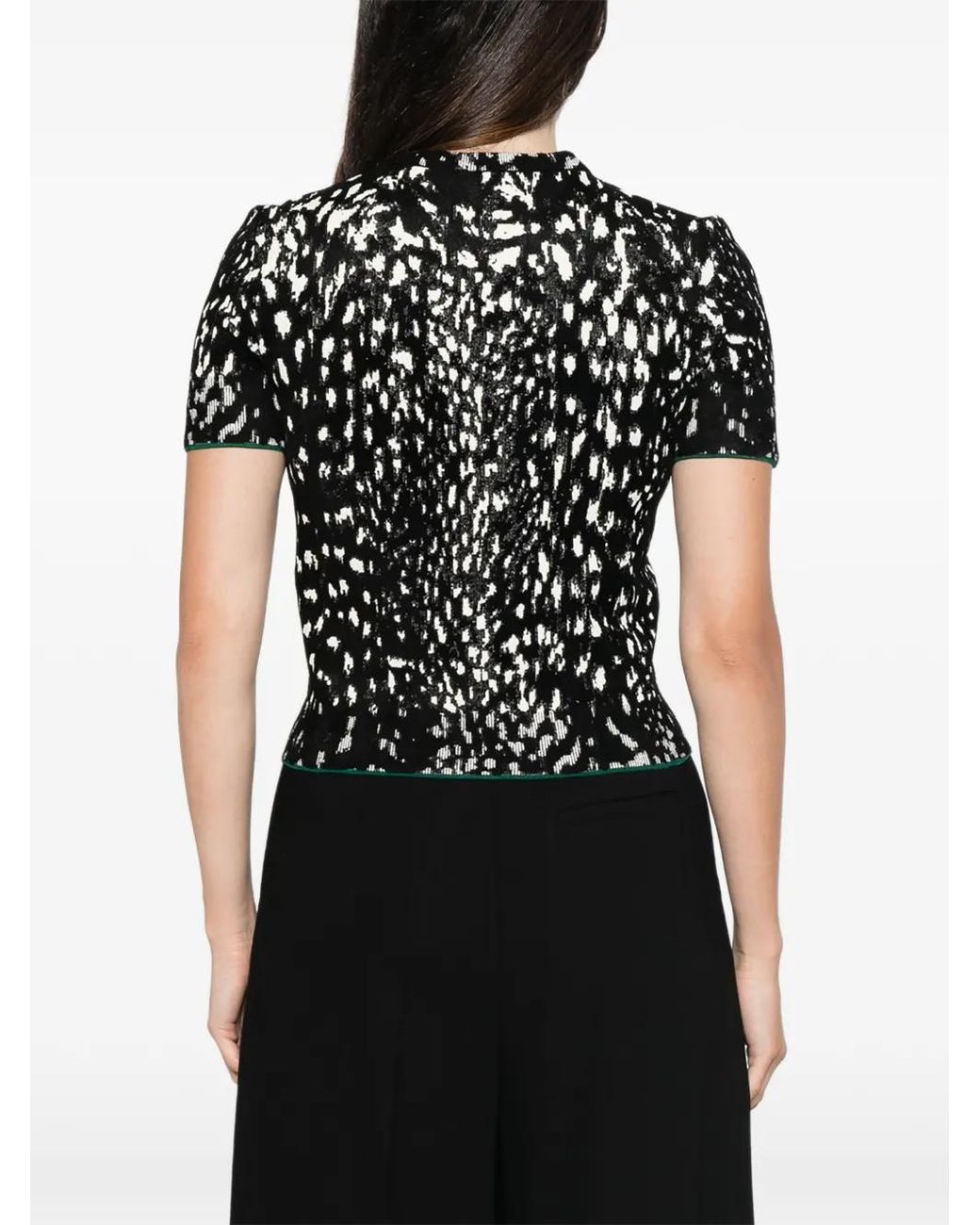 Tom Ford Black Lynx Jacquard Sweater