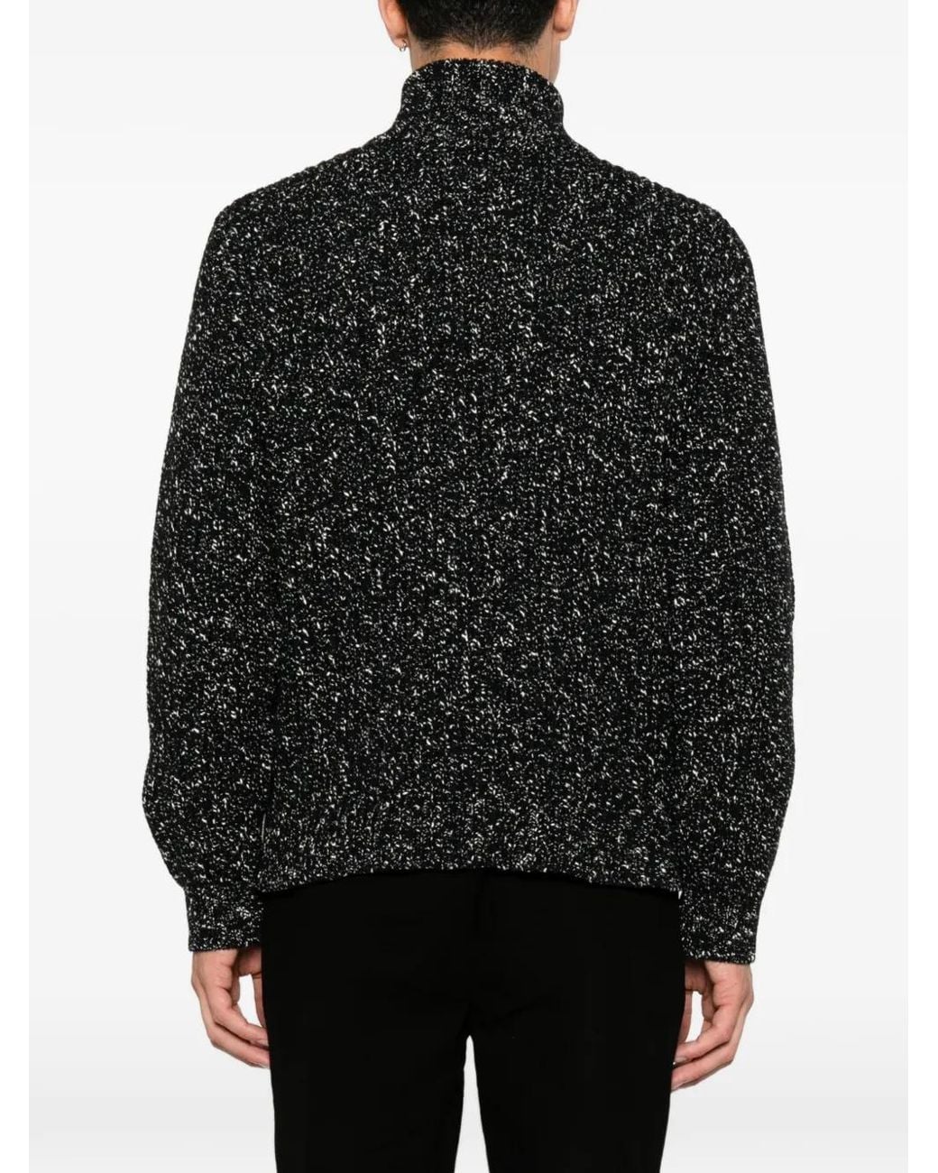 Ernest W. Baker Black Pull À Col Zippé for men