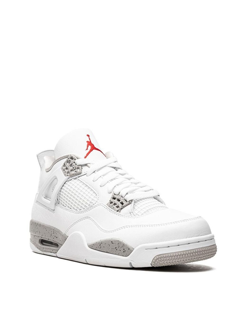 semester spreken Zie insecten Nike Air Jordan 4 Retro 'white Oreo' for Men | Lyst