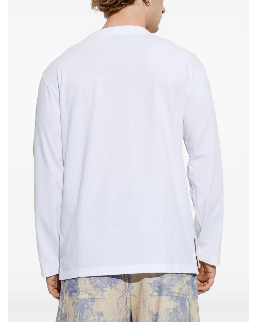 Off-White c/o Virgil Abloh White Layered Logo-Print T-Shirt for men