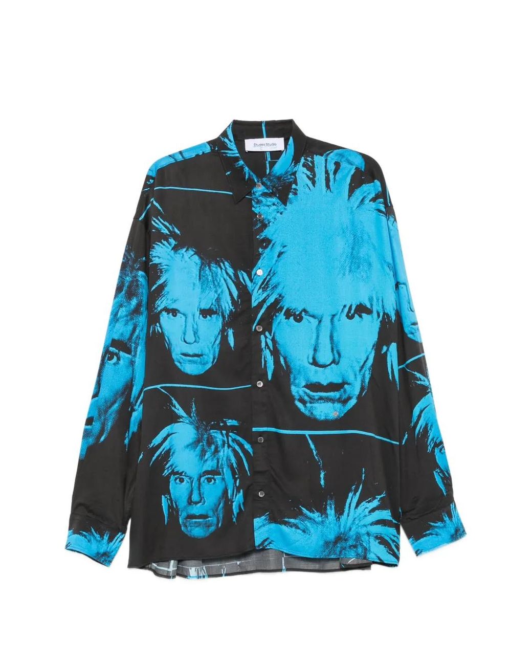 Etudes Studio Blue Chemise X Andy Warhol À Imprimé Graphique