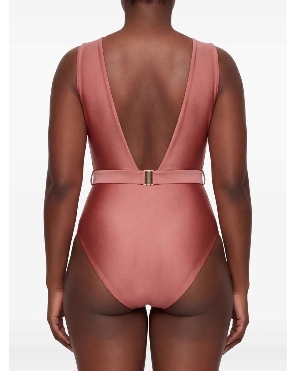 Zimmermann Pink Flower Lucky Swimsuit