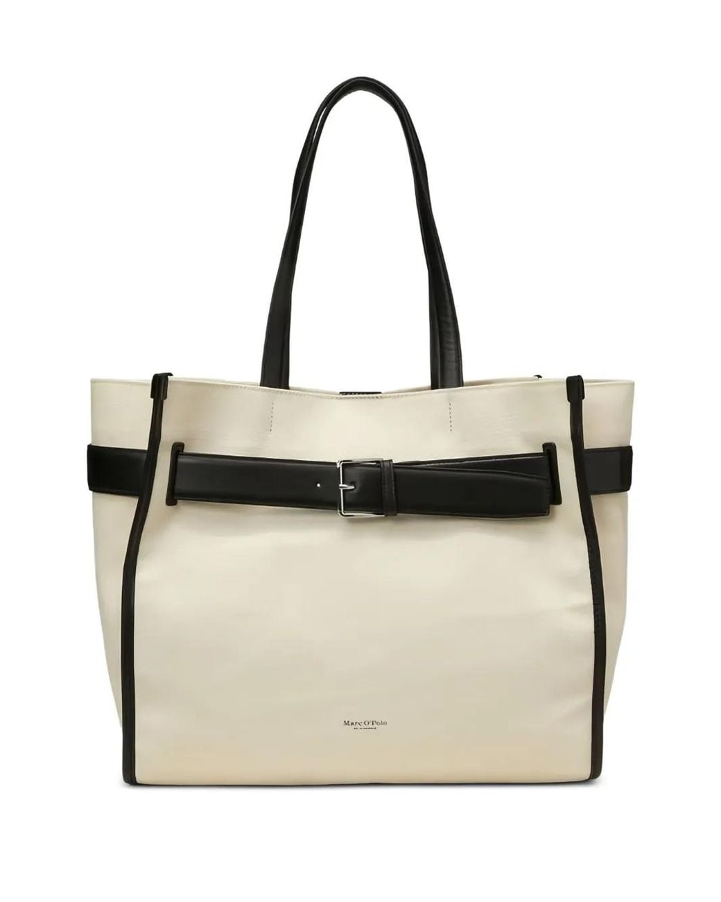 Marc O' Polo Natural Belted-Detail Tote Bag