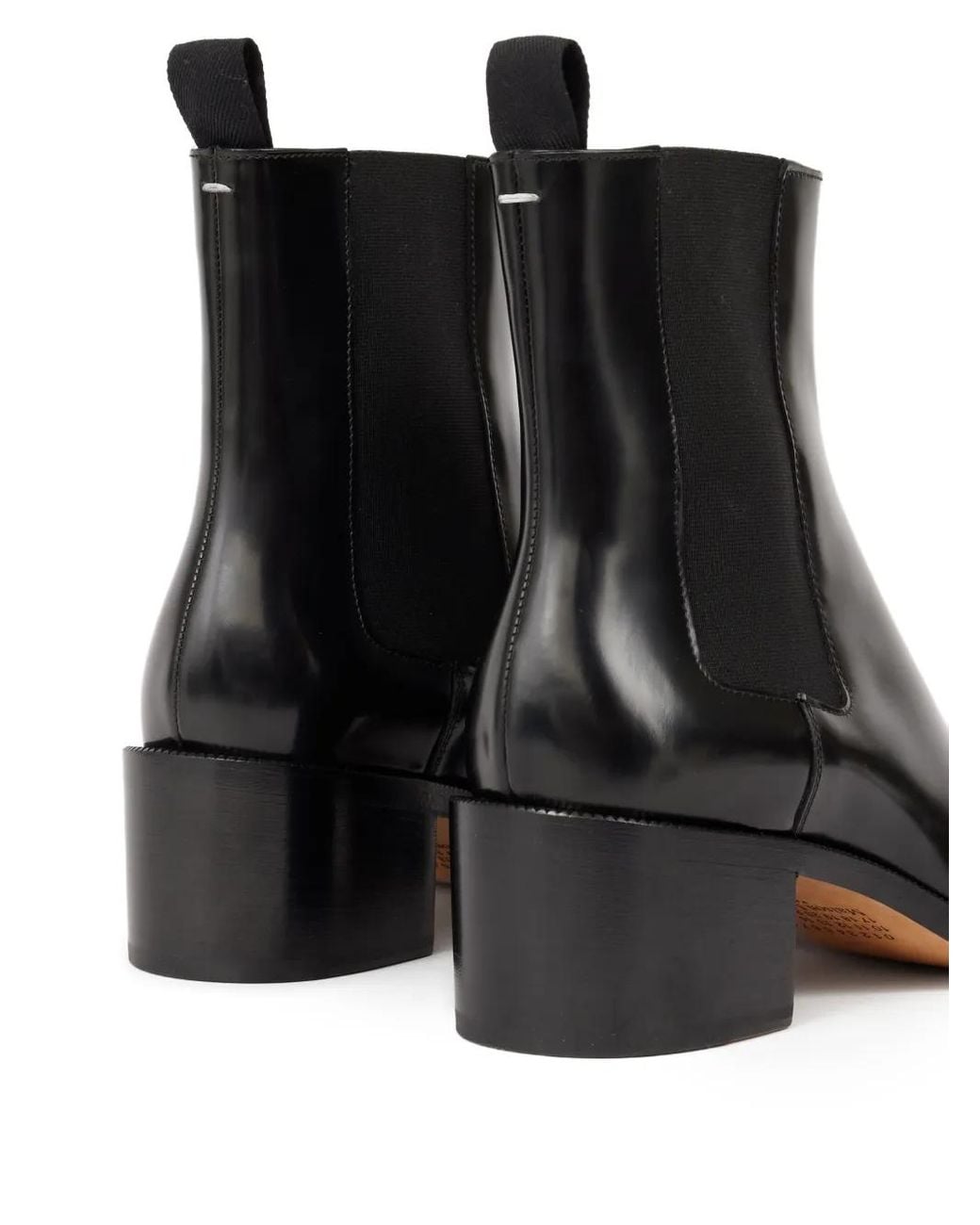 Maison Margiela Black H55 Tabi City Chelsea Boots