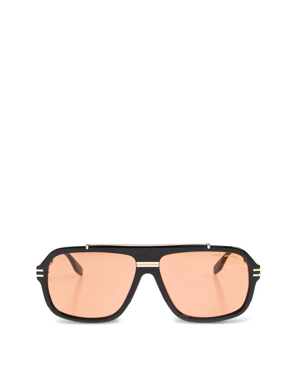 Marc Jacobs Black Lunettes De Soleil À Monture Carrée for men