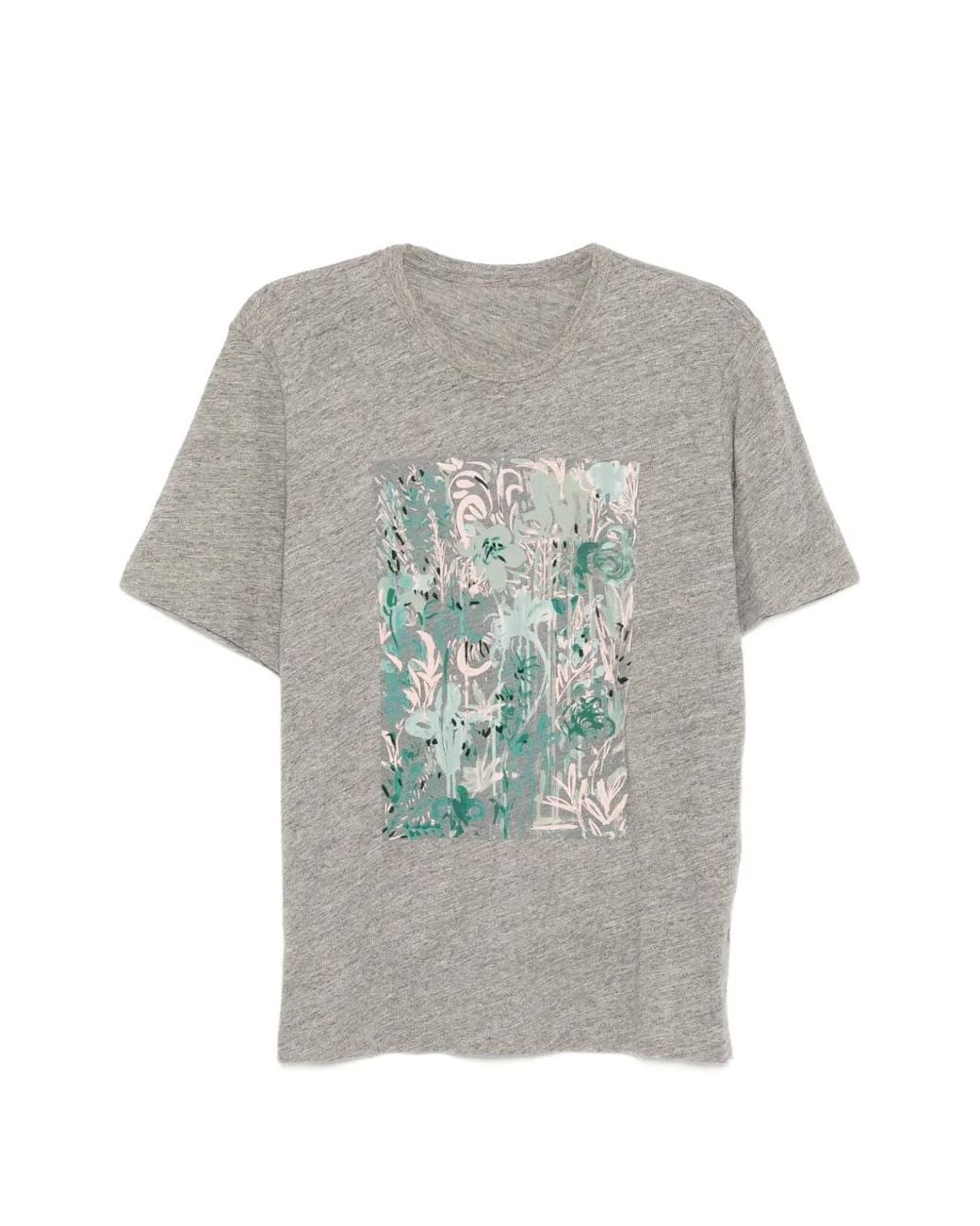 JNBY Gray T-Shirt À Imprimé Graphique