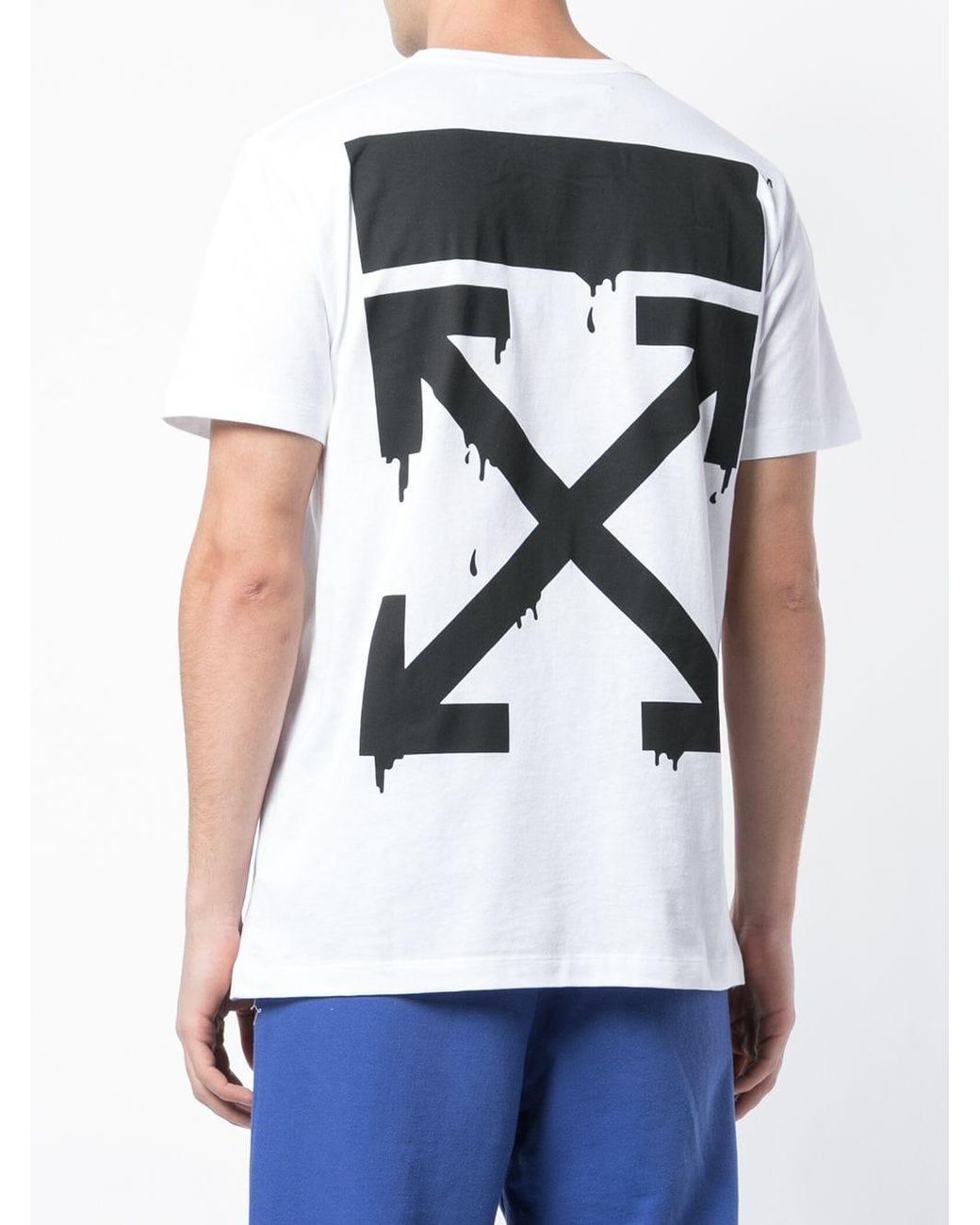 Off-White c/o Virgil Abloh Bart Simpson Peace Sign T-shirt Off-White c/o Virgil Abloh Bart Simpson Peace Sign T-shirt