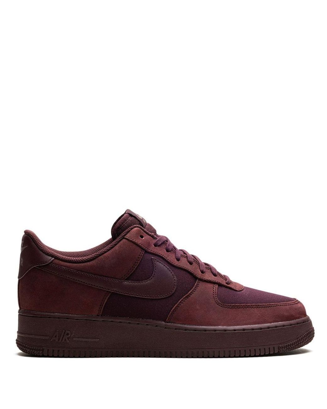 mens burgundy air force 1