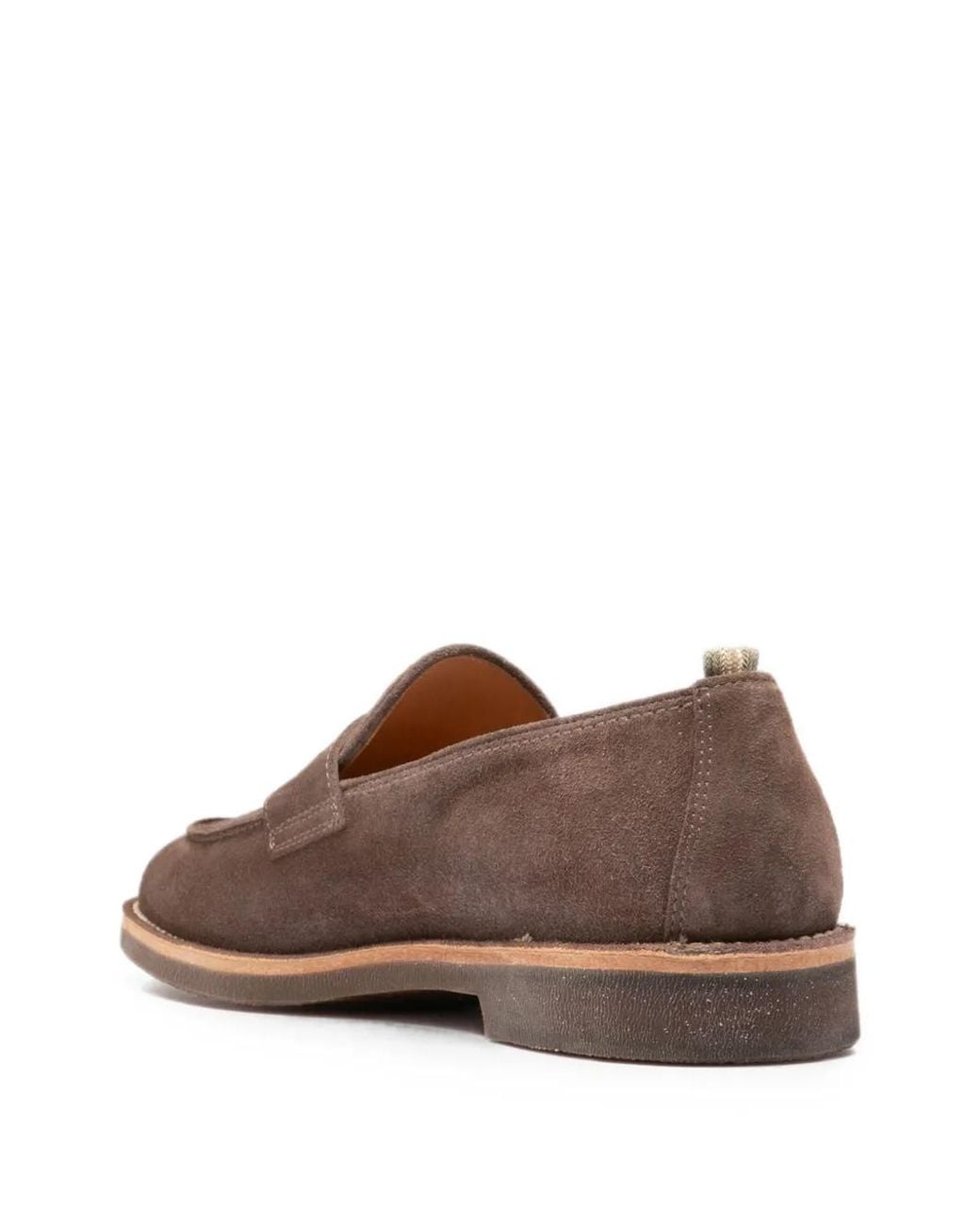 Officine Creative Brown Opera Sd Flexi 001 Loafers for men