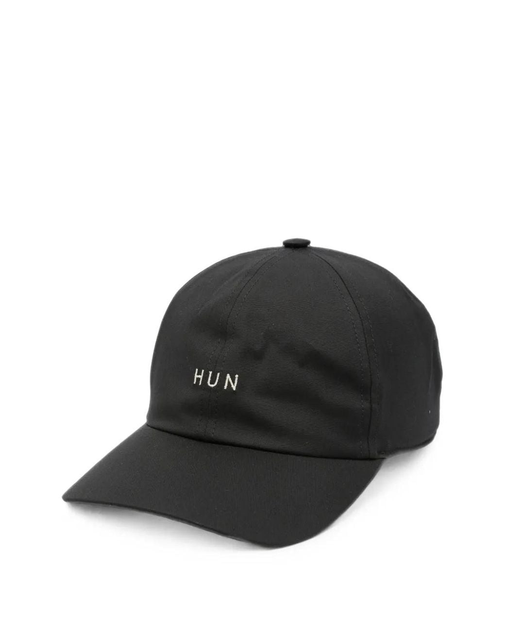 Rick Owens Black Embroidered Baseball Cap for men