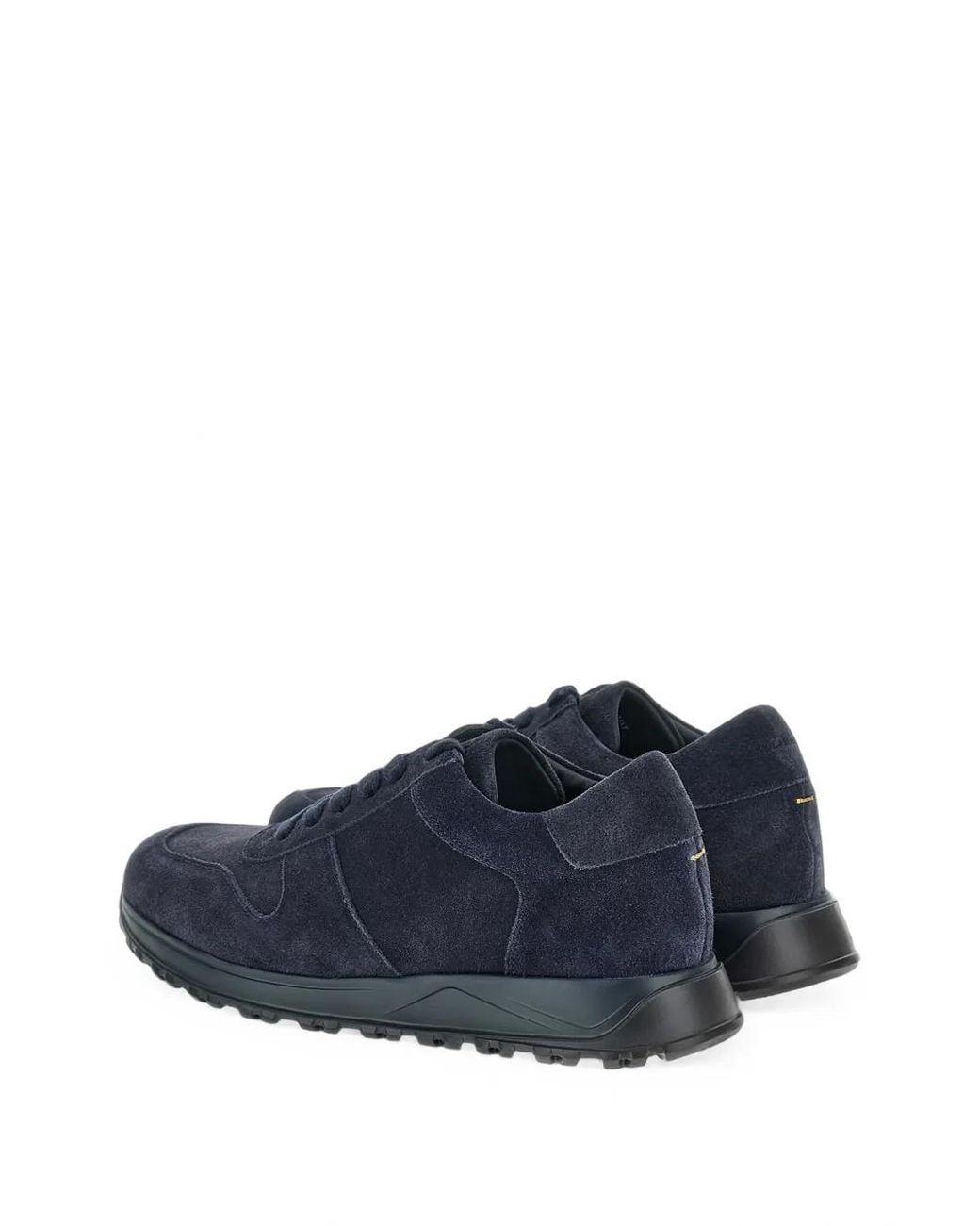 Paul & Shark Blue Suede Sneakers for men