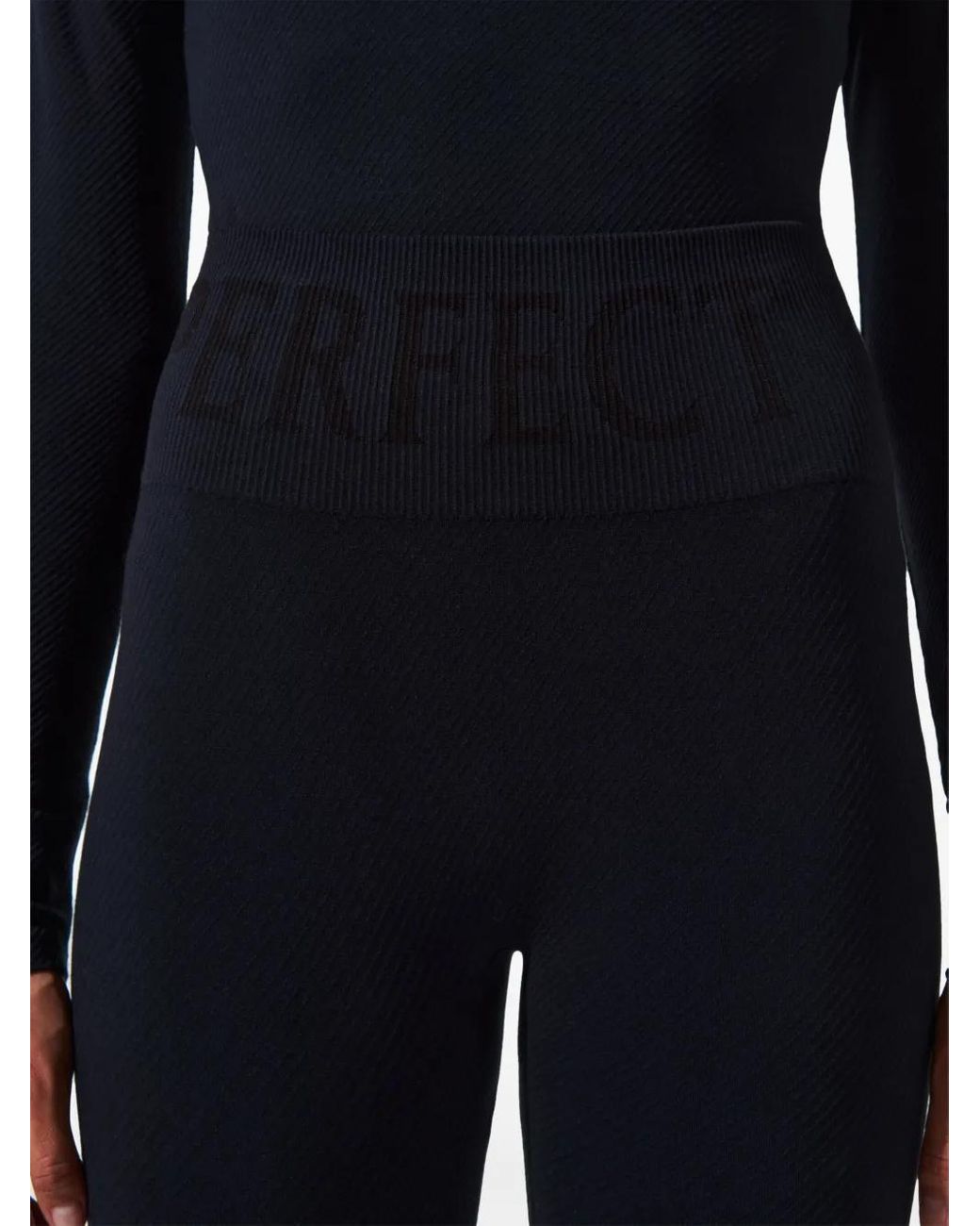Perfect Moment Blue Seamless Thermal Leggings