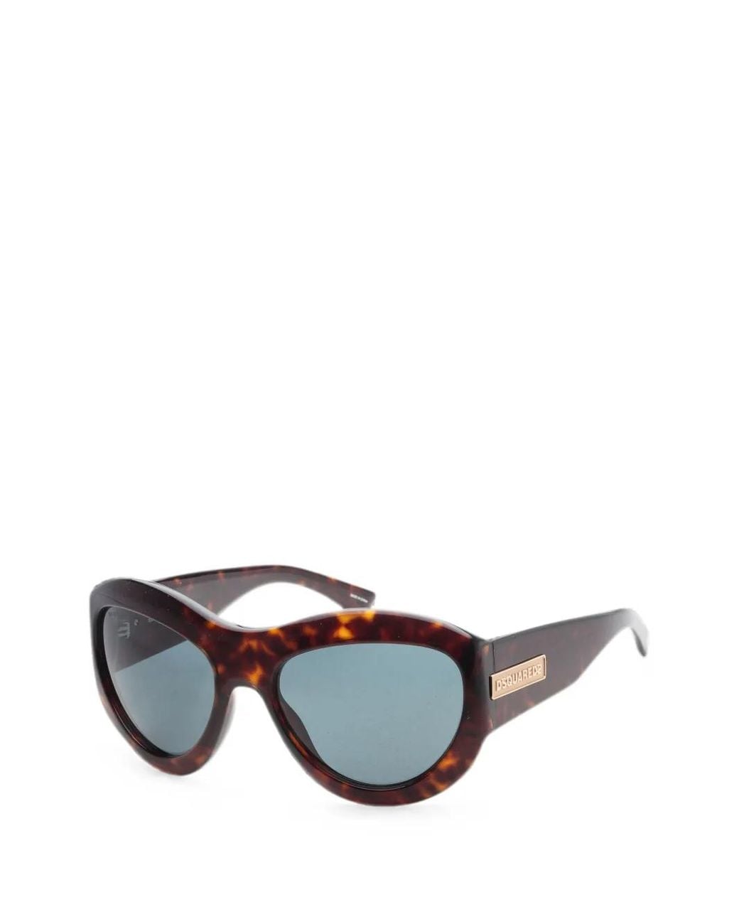 DSquared² Brown Lunettes De Soleil À Effet Écaille De Tortue