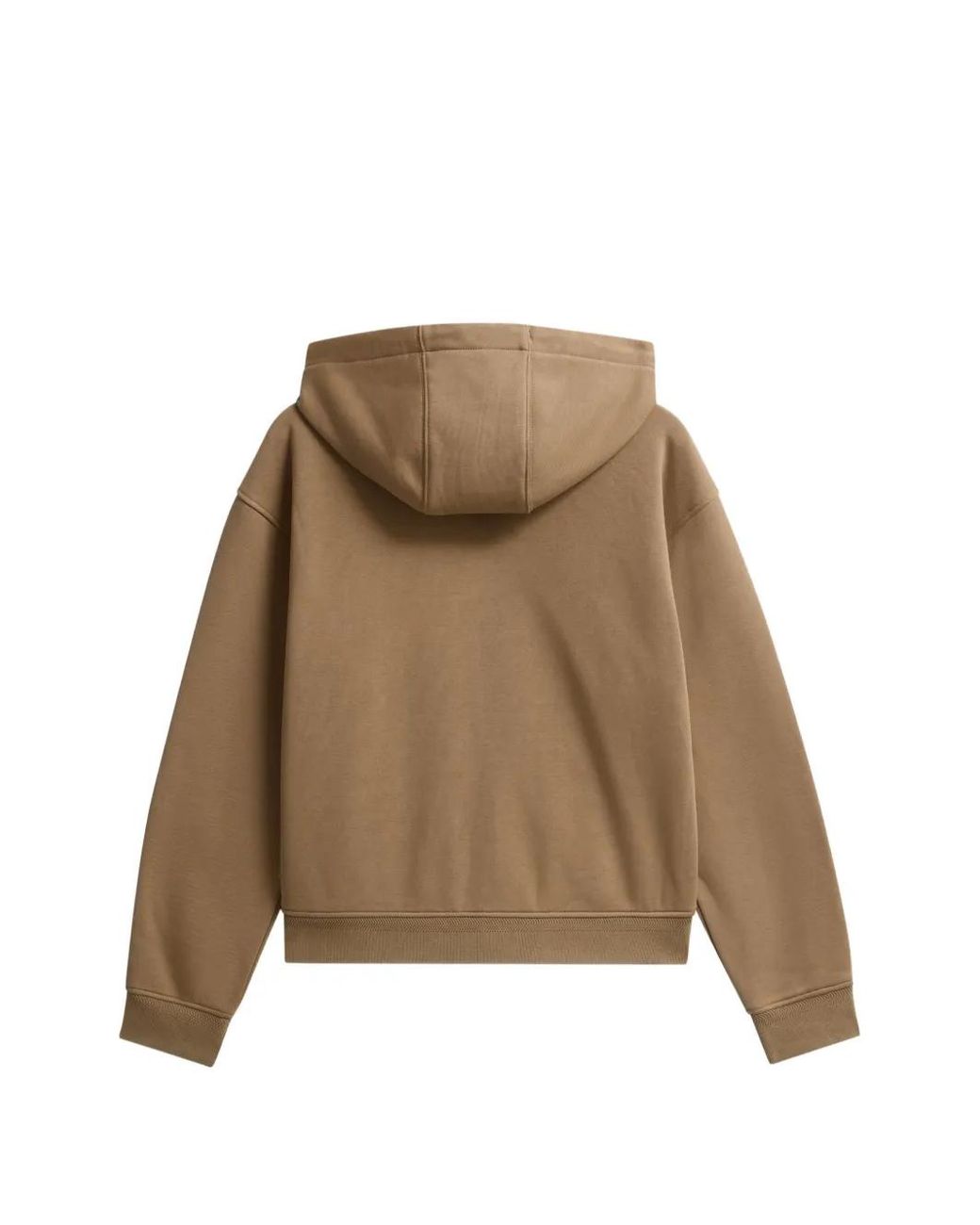 Pringle of Scotland Natural Logo-Embroidered Zip-Up Hoodie