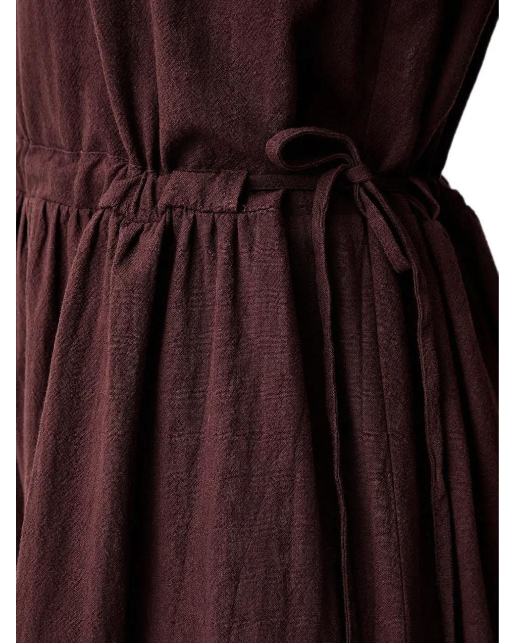 Marc O' Polo Purple Tiered Sleeveless Maxi Dress
