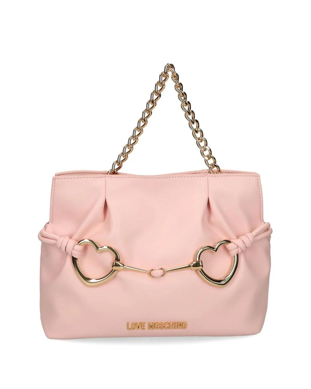 Love Moschino Pink Hearts Shoulder Bag