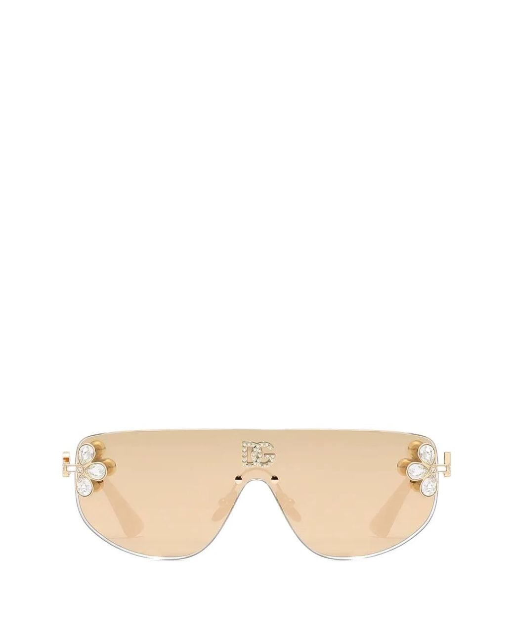 Dolce & Gabbana Natural Dg Crystals Sunglasses