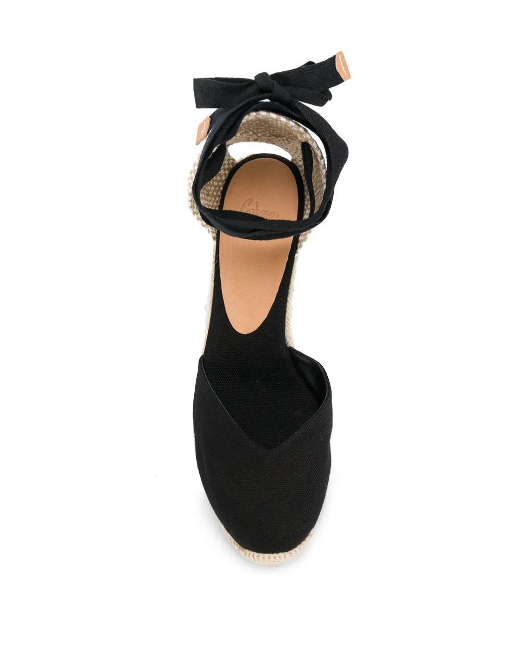 Castaner Black Chiara Wedge Espadrilles