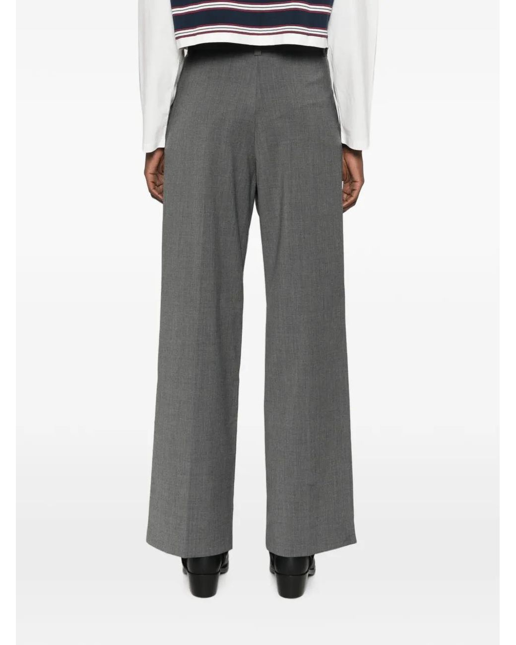 Maje Gray Tailored Trousers