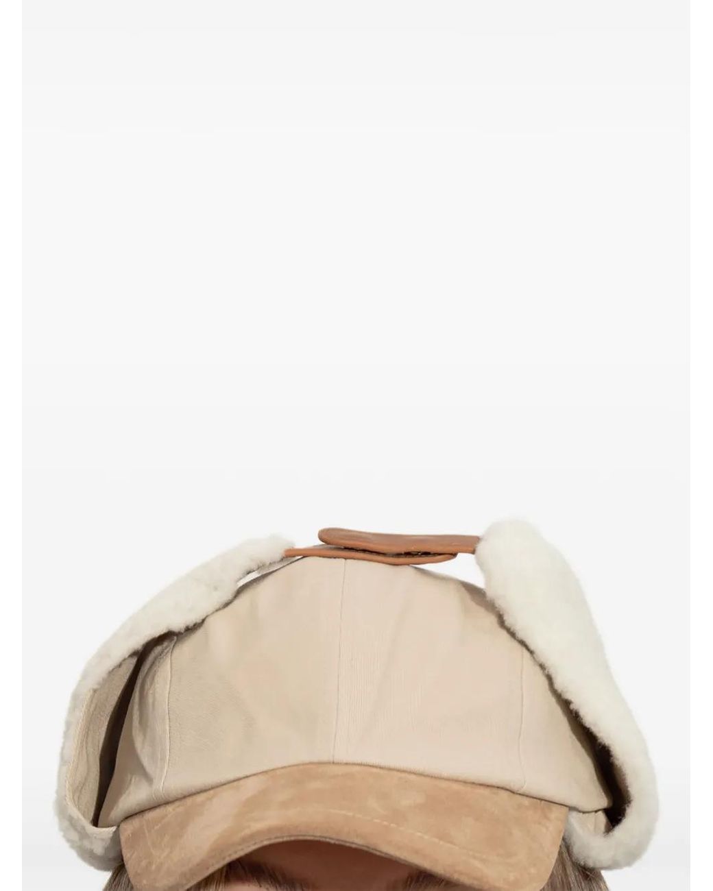 Cappello Da Baseball Con Bordo di KENZO in Natural