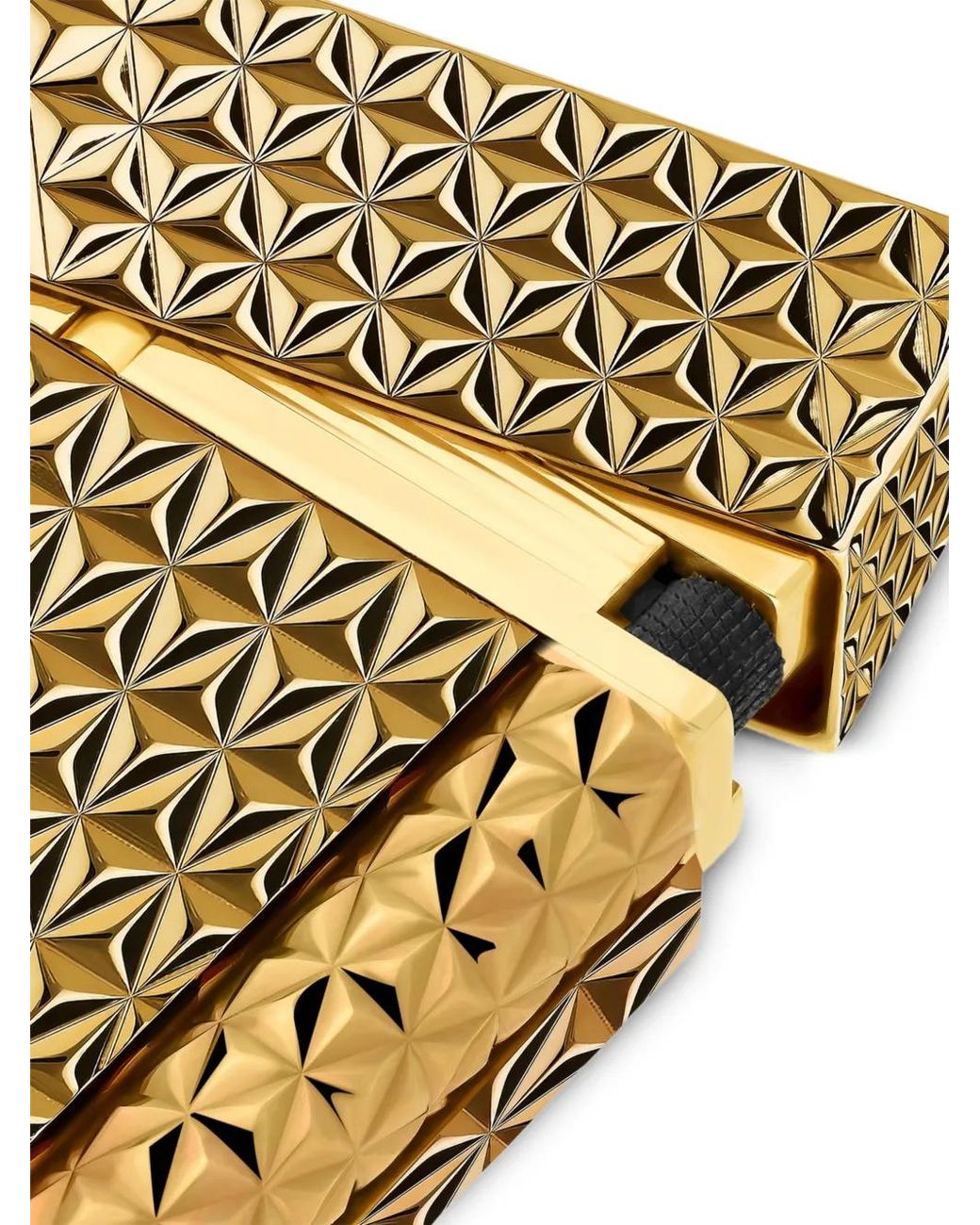 S T Dupont Metallic Line 2 Double Fire X Lighter