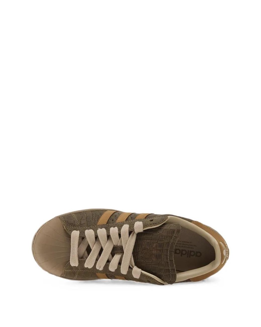 Adidas Brown Superstar Ii Sneakers