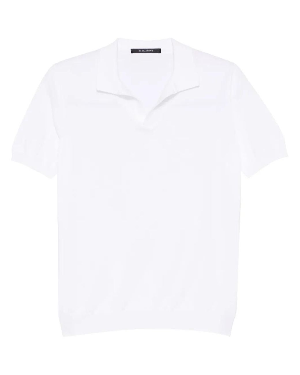 Polo Keith Tagliatore de hombre de color White