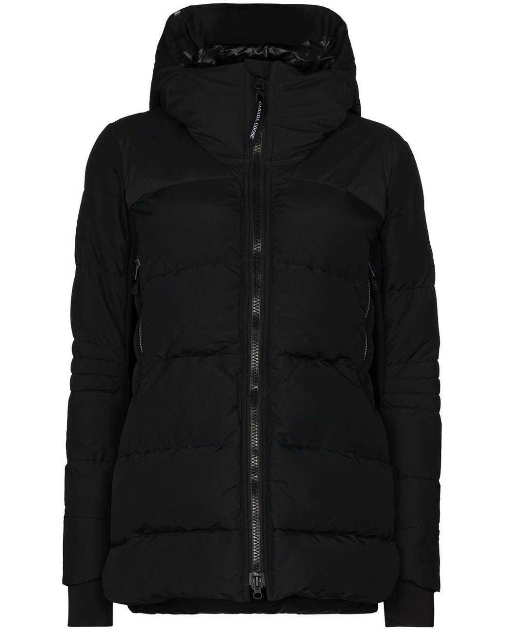black canada goose puffer jacket