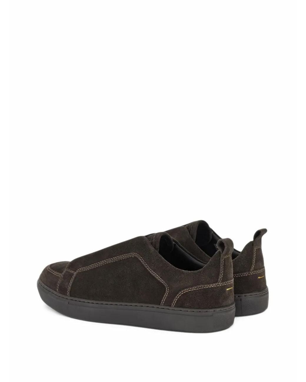 Paul & Shark Multicolor Baskets En Daim À Design Sans Lacets for men