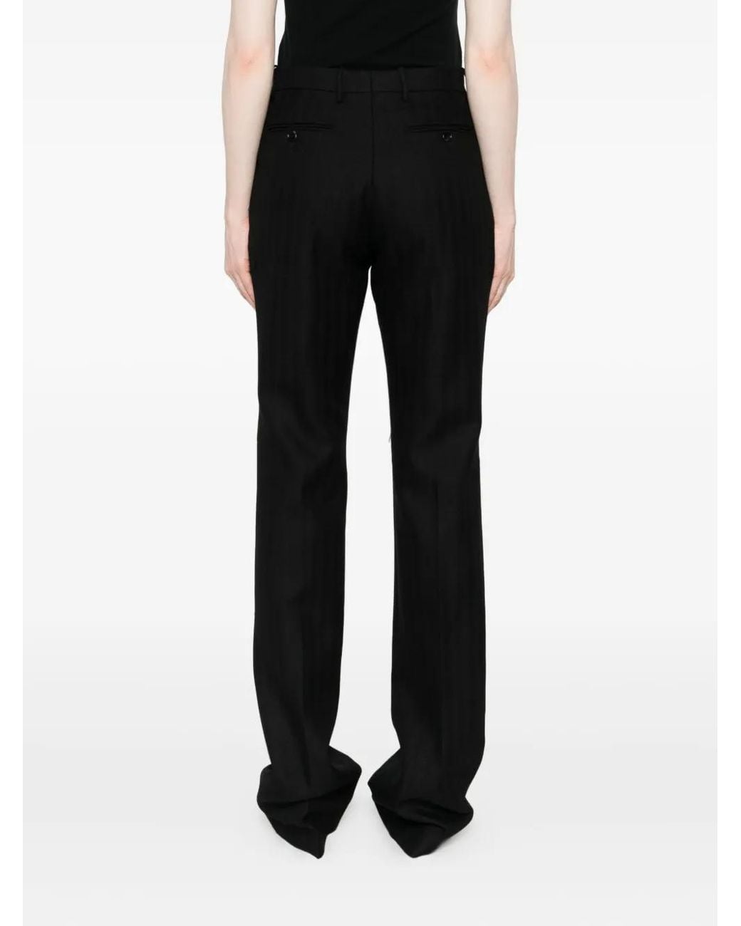 Tom Ford Black Virgin Wool Trousers