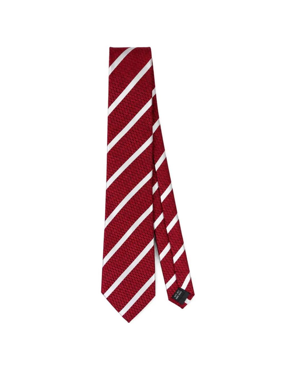 CAVENDISH® Red Diagonal-Stripe Tie