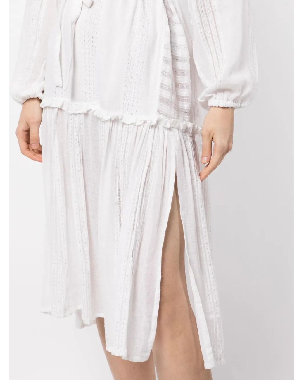 Lemlem Blousejurk in het White