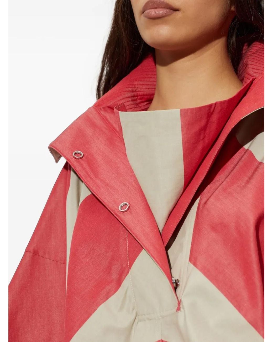 Jacquemus Red The Losange Hoodie