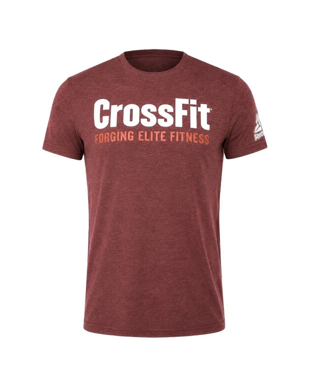 Reebok Red Logo-Print T-Shirt for men