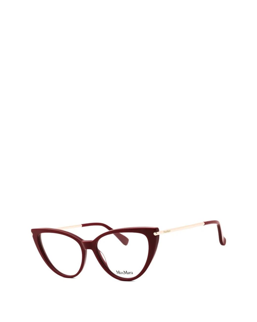 Max Mara Metallic Cat-Eye Glasses